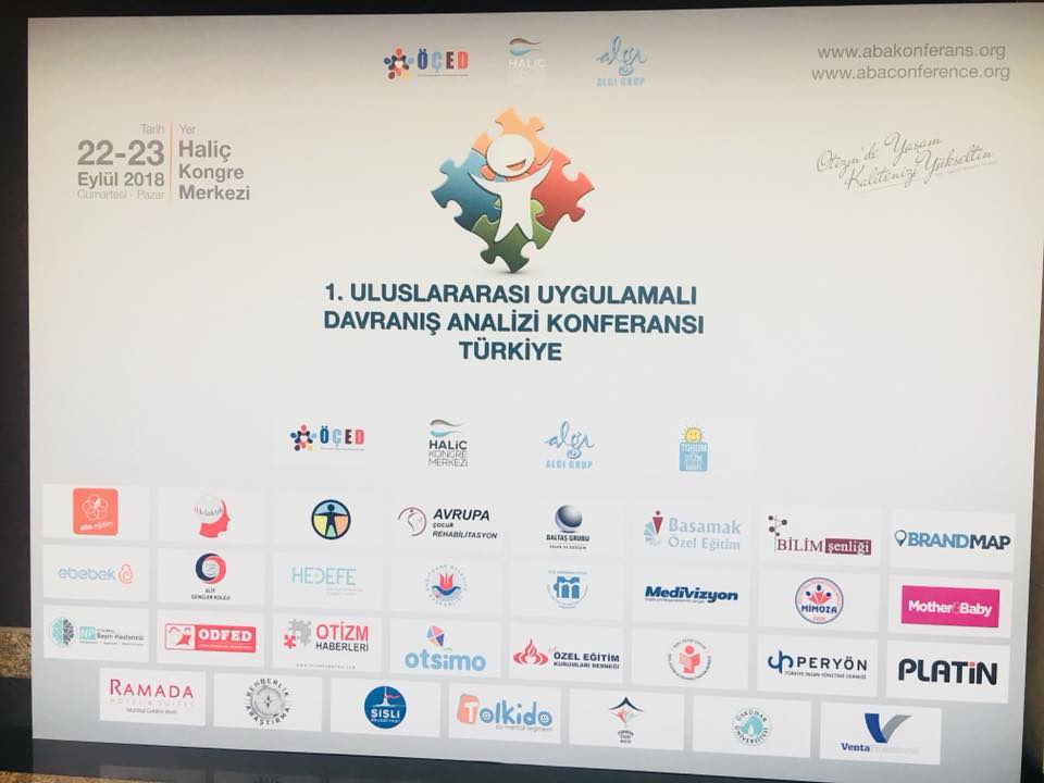 1. Uluslararası Uygulamalı Davranış Analizi Konferansına Sponsor Olduk
